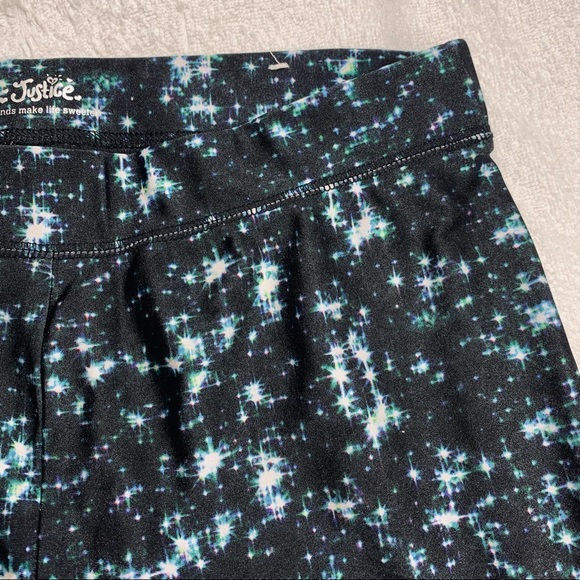 Justice Leggings Star Print size XXL (20) - Picture 4 of 8